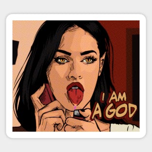 Jennifer's body scene Sticker